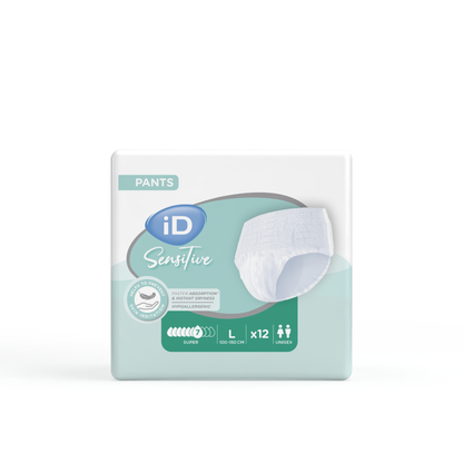 Ontex - Culotte absorbante iD Sensitive Pants Super L - Sachet de 12 pièces - visuel 3